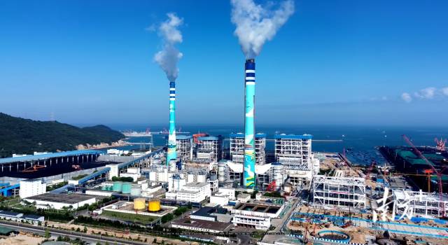 大唐潮州電廠5-6號(hào)機(jī)組項(xiàng)目加快投資建設(shè)。受訪者供圖