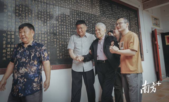 2024年6月，吳清亮最后一次回到家鄉大吳村。受訪者供圖